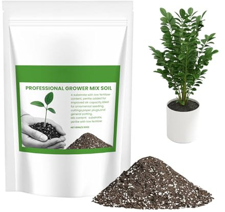 Terriccio Universale, Terriccio Fertilizzante Naturale, Composto a Lunga Durata con Drenaggio Automatico e Rilascio Graduale per Piante da Esterno, Fiori, Orto e Interni