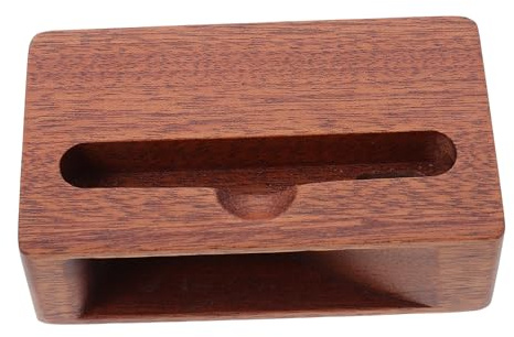 KOCKSHION Support de Téléphone Portable en Multifonctionnel Station d'accueil Design Pratique pour Bureau et Maison Couleur Naturelle Support Amplificateur de Son pour Smartphones