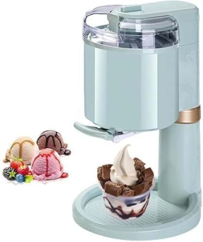 GYLFZDQ Sorbetière Italienne, Sorbetière Italienne 1L, Préparation Rapide en 10 Minutes, pour La Maison Green,27 * 42.5cm