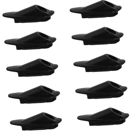 CONGARTENO Morsetto per Tubo Metallico Bicicletta 10 Pezzi Clip per Bici Supporto Cablaggio Integrato Telaio Foro Singolo Stabile per Impianto Freno e Cambio