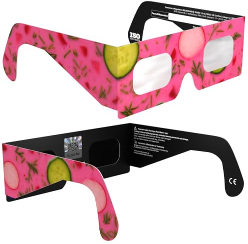 Absolute Eclipse Sonnenfinsternis Brille 2026 zum Sehen der Sonnenfinsternis - ISO 12312-2 CE Zertifiziert - 12. August 2026 - Erwachsene Kinder - EU Hersteller Anerkannt AAS - 55+ Designs