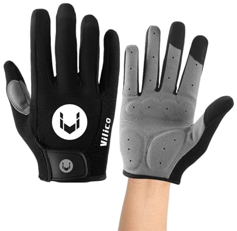 Genérico Laufhandschuhe, Touchscreen-Handschuhe, wind- und sonnendicht, kaltes Wetter, für Männer und Frauen, für Büro, Zuhause, Outdoor, Radfahren
