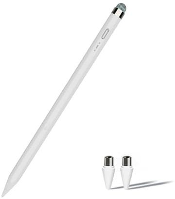 2 in 1 Stylus Pen für Samsung Galaxy Tab A11+/A11/A9+/A8/A7 Schreibstift für Lenovo M11 M10 M9 Idea Pro Tablet Eingabestifte Android 15/14 Pencil (weiß)