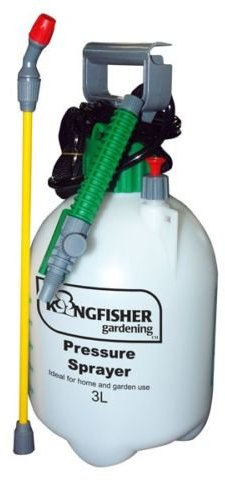 Drucksprüher für Gartenpflanzen, 3 l, mit Pumpe, Wasserpistole – mit verstellbarem Sprühventil, so dass Sie den Sprühtyp während der Verwendung einstellen können.