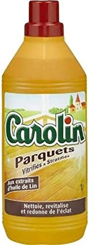 Carolin Parquets Vitrifiés Stratifiés Huile De Lin 1L (Lot de