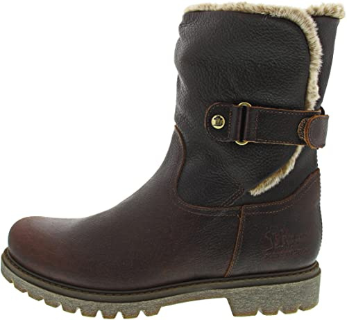 Panama Jack Felia Damen Warm gefüttert Biker Boots Halbschaft Stiefel & Stiefeletten