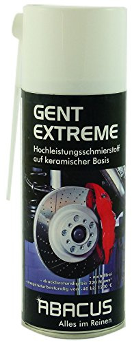 Abacus Gent Extreme Ceramic Spray 400 ml (3175) - Keramikspray Bremsenspray Korrosionsschutz Korrosionsspray Bolzenspray Schmierstoff Schmiermittel