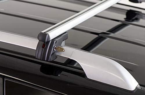 Barre PORTATUTTO Portapacchi Sherman per Volkswagen T-Cross dal 2018 in Poi con Railing (CORRIMANO Tradizionali Aperti)