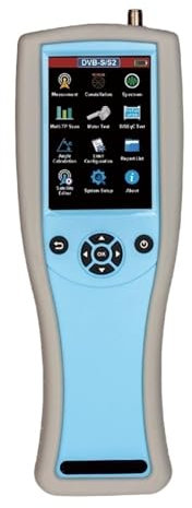 MZZYG Detector de satélites DVB-S DVB-S2 ISDB-T ATSC DVB-T2 DVB-C H.265 Análisis De Espectro Rápido Buscador De Satélite Medidor Pantalla Táctil