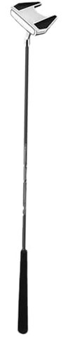 Golfschläger Putter,Herren-Golfschläger, Edelstahl-Golfschläger für Herren, Anfänger-Golfschläger für Männer, stehender Putter, Groove-Schlagflächendesign, weiße Ziellinien für Frauen, Männer