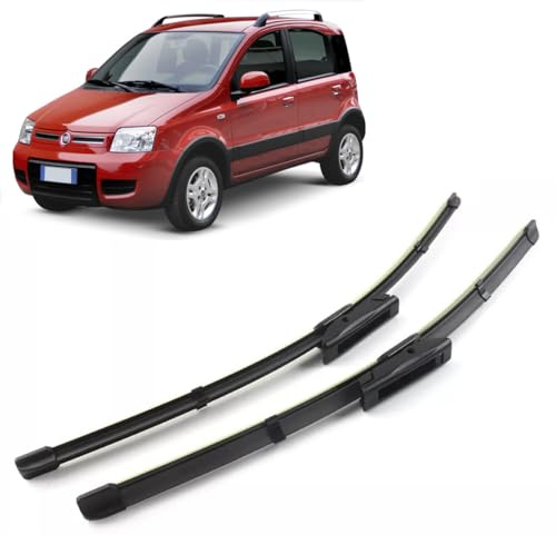 DISCORAMA® KIT 2 SPAZZOLE TERGICRISTALLO ANT FIAT PANDA (169) DAL 2003-2012 575MM+400MM