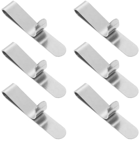 Zerodeko Edelstahl Kuchenring Befestigungsklammern 2.52 Zoll Verstellbare Clips Für Tortenring Fixierung Backzubehör Muffins Desserts Küchenhelfer