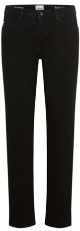Brax Thermo Denim Five Pocket Jeans, 02 Black Clean, 32W/36L herr, 02 svart ren, 32W x 36L