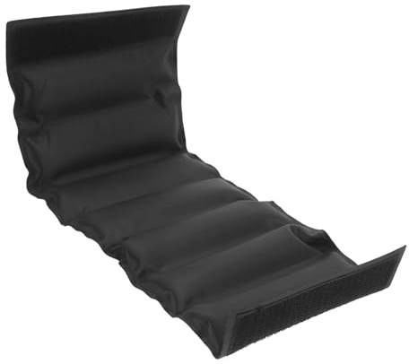 Alipis Manchon Isotherme pour Bouteille de Vin Gel Réfrigérant Réutilisable Compatible Tailles Diverses Poche Froide Vin Pratique pour Usage Domestique Noir