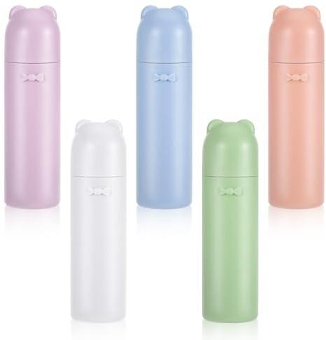 Classicseali 5 Stück Kontaktlinsensauger,Kontaktlinsen Entferner,Kontaktlinse Hilfe zum Einsetzen,Universell Kontaktlinsen Einsetzhilfe für Weiche und Harte Linsen (Weiß,Pink,Blau,Orange,Grün)