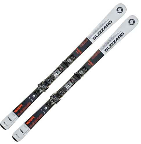 Ski Alpinski Rennski - Blizzard WCR - 160 cm - Racecarver für präparierte Piste Ski - Full Camber Rocker - inkl. Bindung TLT 10 Demo Z3-10 - für fortgeschrittene und Gute Fahrer