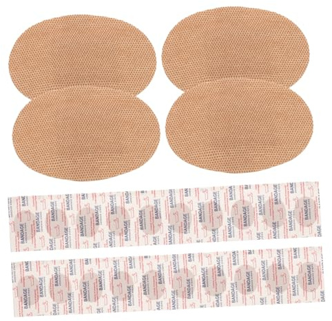 iplusmile 50 Piezas Curita Transpirable Unidades Vendaje Para Heridas Vendas Elásticas De Tela Apósito Adhesivo Cuidado De Heridas Vendaje Práctica Parches Elásticos De Tela Pequeñas Vendas