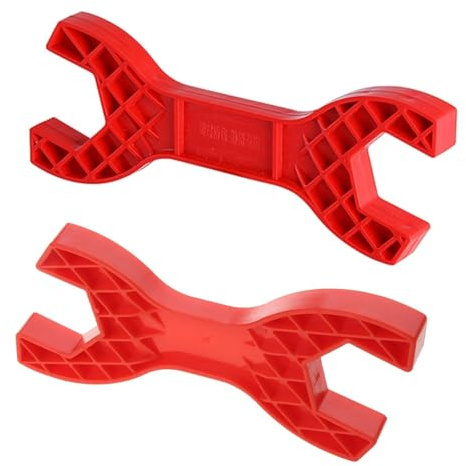 Clé portable Robinet de salle de bain Plage de rotation Installation Outil d'entretien Tuyau d'eau mitigeur Hauteur des pieds Robinet de douche sanitaire Clé à double tête