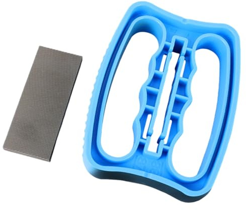 Zeiwohndc Durability - Affilatrice per bordi dello sci, con angoli regolabili e lima per smussature perfette su snowboard e sci, accordatore incluso