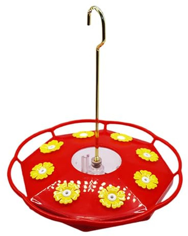Mangeoires à bourdonnement pour l'extérieur, mangeur de colibris Station | Multipped d'alimentation à l'épreuve des fuites, décor de jardin décorations e