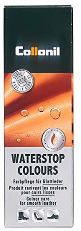 Collonil Waterstop Colours Schuhpflege für Glattleder 75 ml + Rema Ersatzschwammaufträger (519 Ocean)