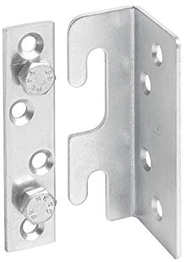 4 Set Bettbeschlag Bettbeschläge Bettverbinder Metallverbinder Haken