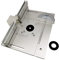 linlinfa Juego de 3 Placas de fresado, aleación de Aluminio, fresadoras para Madera, Plegables, máquina de Cortar, Herramienta Auxiliar de Grabado con inglete, Sierra de Mesa, Bancos de carpintería