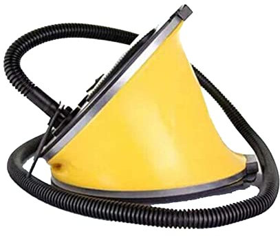Blasebalg Fußpumpe | Manuelle Luftmatratzenpumpe | 3L Pumpe für aufblasbaren Pool, Schlauch, Luftmatratze Bett, Float, Strandball, Wasser schwimmt