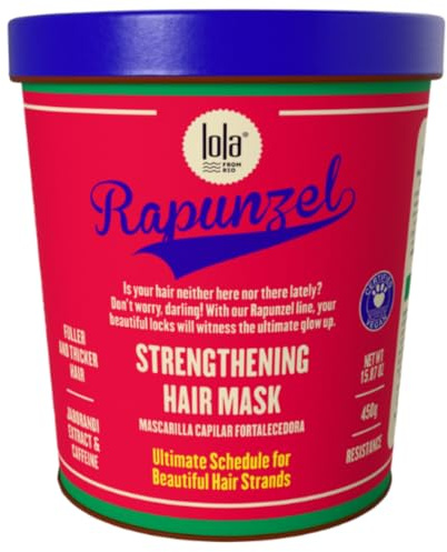 Lola From Rio - Rapunzel Mask - Strengthening Hair Mask, Restores Shine, For All Hair Types, 15.87 Fl Oz