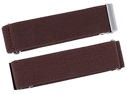CHILDWEET Hemdarmband 2,5cm Chinlon Unisex Anti Rutsch Hemdschlossgürtel Mit Starkem Clip Für Damen Und Herren
