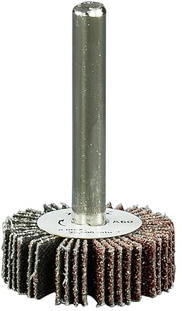 Makita D-75306 Lamellenschleifer A60 Ø 30 x 10 mm, 1 Stück, Fächerschleifer für bspw. Holz, Metall oder Kunststoff, max. Drehzahl 25.500 U/min.