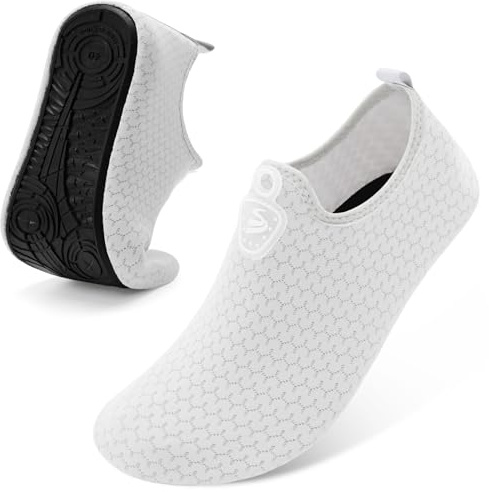 Spesoul Womens Mens Water Shoes Quick Dry Beach Swim Shoes Barefoot Aqua Socks Outdoor Sand Socks for Pool River Diving 9-10 Women/7.5-8 Men
