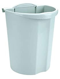 Contenedores de basura debajo del mostrador de la cocina, puerta del gabinete dee basura compacto, fijado a la puerta del gabinete, contenedor de basura del cajón de la cocina (color: verde)