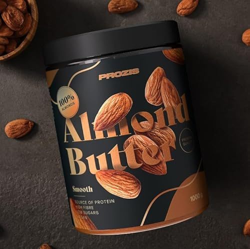 Prozìs Almond Butter 1 kg - burro di mandorle, crema spalmabile - 100% naturale
