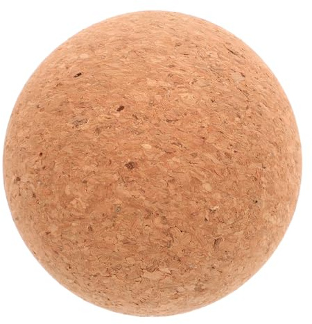 PACKOVE Kork Massageball für Rücken und Nacken zur Muskelentspannung und Faszienmassage Hoher Dichte Langlebig für Zuhause dem Training