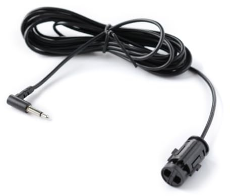 YAOGUI Microfono con cancellazione del rumore da 3,5 mm con cavo da 3 metri per audio stereo auto riunioni a casa sistemi di navigazione per veicoli prestazioni microfono