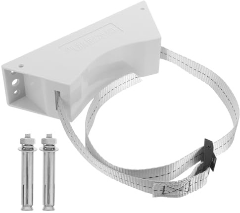 GOOHOCHY Soporte para Tanque de Gas de Pared Correa Ajustable 23X23X6.5 CM Material Duradero para Uso en Laboratorio y Barcos