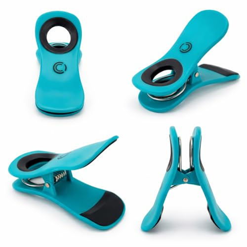 Core Clips Beach Towel Clips for Cruise Chairs - Heavy Duty Towel Holders for Lounge Chairs - 2.5 Opening Large Pool Clips to Hang Towels on Loungers, Clamps to Hold Towel in Wind - Cruise Essentials