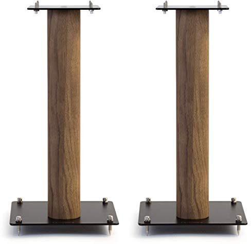 Norstone Lautsprecherständer Stylum, stabil aus Metall, bis 50kg belastbar, Paarpreis (Stylum 1 (50cm), Eiche (Dekor))