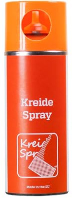 BERASIT Spray gesso professionale per marcatura e marcatura, asciugatura rapida, 400 ml, arancione, unità di spedizione = 1 barattolo
