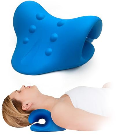Innostretch Almohada cervical de nube, comodidad y alivio del dolor a través de la descompresión cervical, relaja el cuello y los hombros, restaurador de curvas naturales ultra suave hecho de material