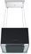 Respekta Dunstabzugshaube / Inselhaube 50 cm / Stahlblech mit Glasumrandung in Schwarz / Umluftfunktion/ CH11050IS / A+ / 50 – 69 dB