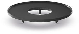 höfats - MOON 45 Plancha - Piastra in ghisa smaltata - Ottima conservazione del calore per grigliate di qualsiasi dimensione - Rivestimento antiaderente, griglia a basso contenuto di grassi -