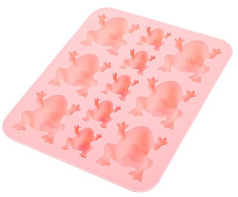 IMIKEYA Moule Silicone Grenouille Cavités Antiadhésif pour Chocolat Bonbons Pâtisserie DIY Gâteau Dessert Cuisine Maison et Professionnelle