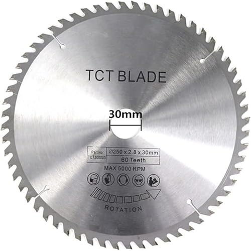 Cutting Discs with 1pc 160/185/190/235/250/255mm,16/28/40/60/80T Circular Carbide Saw Blade(160x20x16t)