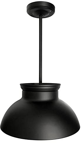 Dream lighting RV Interior LED Vintage Dinette Ceiling Light Fixture with LED Edison Bulb for 12 Volt DC Motor Home Trailer Kitchen Island Lamp – Matte Black, 3500K, no Switch