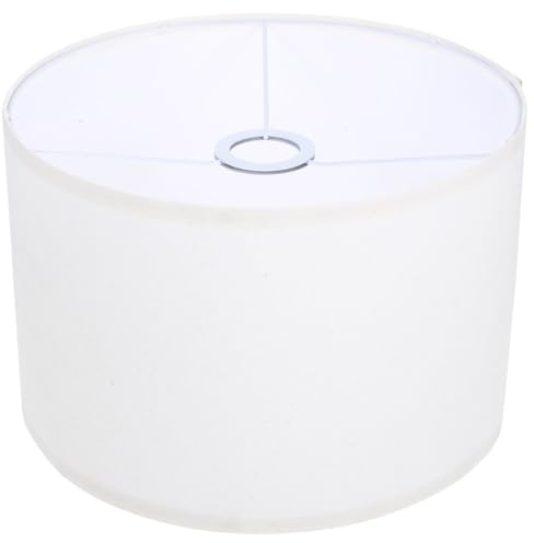 BESPORTBLE Pantalla Cilíndrica De Tela Para Lámpara De Araña E27 11.81X11.81X7.87In Cubierta De Luz Interior Para Sala De Estar Dormitorio Oficina