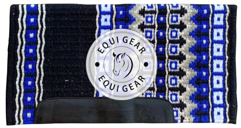 EQUIEMPRESS Sattelunterlage Western Ranch/Westernsatteldecke aus Neuseelandwolle, Top Wool Pad Sensor Flex (Anpassung möglich) VK-193 (36 x 40)