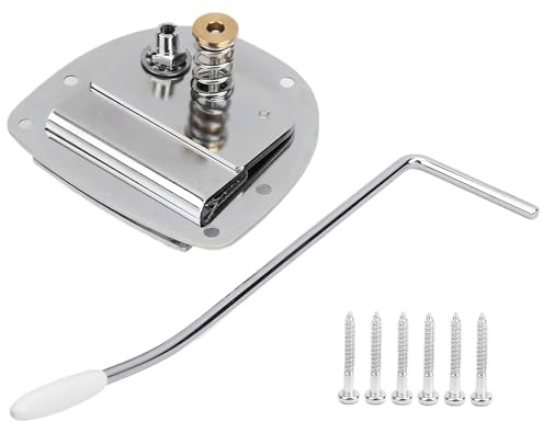 Tremolo-Steg Federstabilisator für E-Gitarren | Ersatzschloss aus Zinklegierung & Vintage Gitarrenzubehör für Musiker