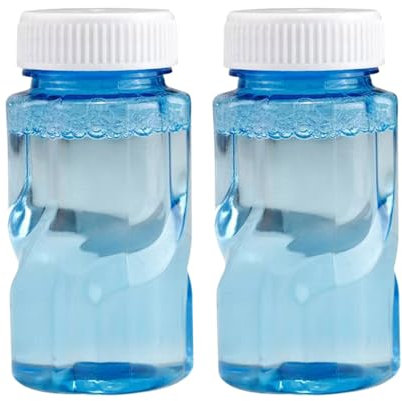 50 ml Nachfüllpackung, große Mischung von Blasen – Seifenblasensaft, Nachfüllpackung für Blasenflüssigkeit | 2 Stück Nachfüllpack für Blasenspielzeug, ungiftige Seifenblasen-Flüssigkeit für die Nase